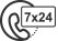 客服7*24小时